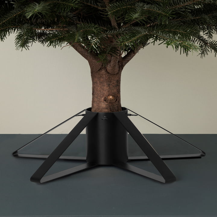 ferm Living - Support pour sapin de Noël, noir