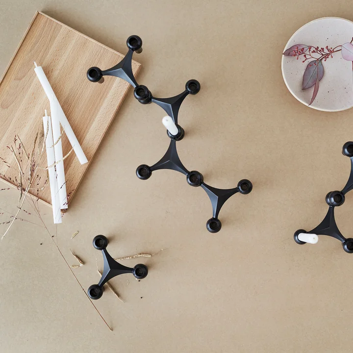 Chandeliers et bougies de Stoff Nagel