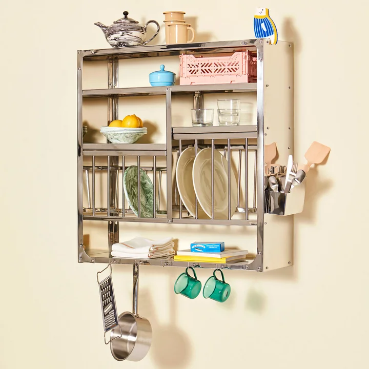 Etagère murale indienne L avec Colour box de HAY