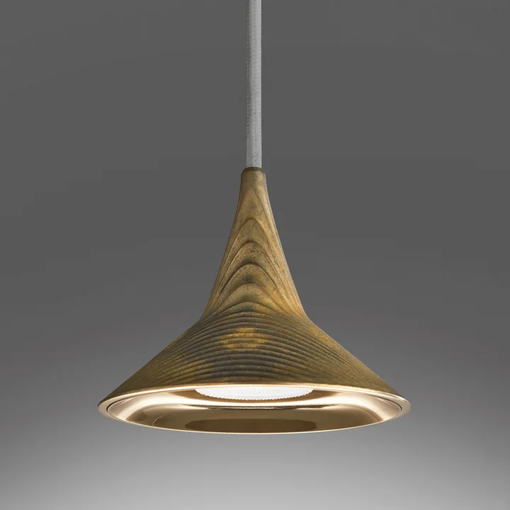 Unterlinden Suspension à LED de Artemide en laiton