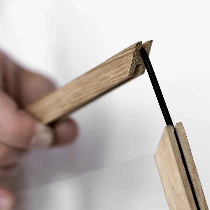 Frame Cadre photo de Moebe en chêne - détail