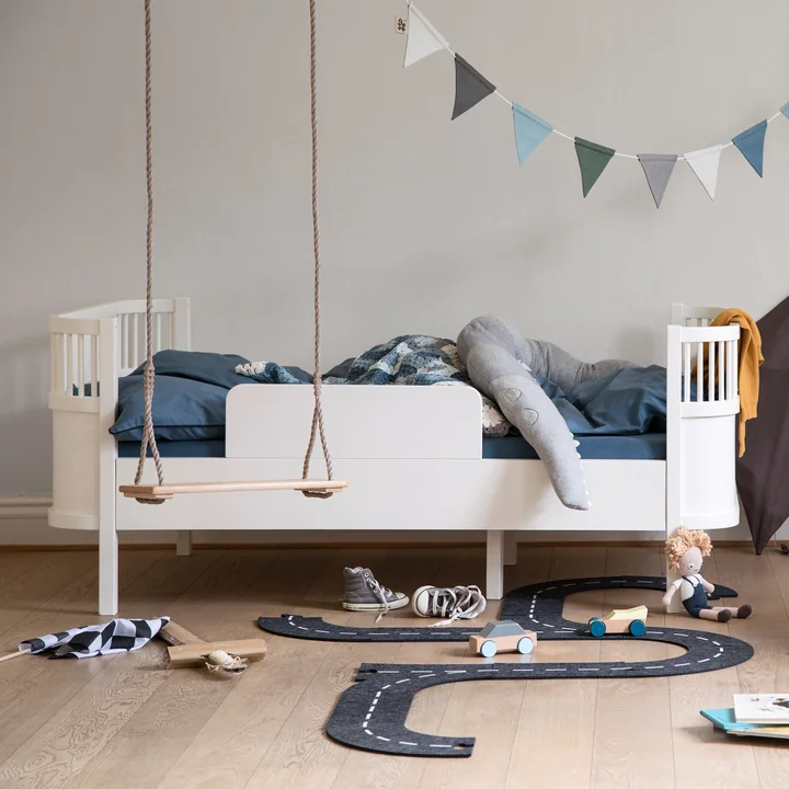 Le Sebra lit de Junior & Grow from Sebra en blanc