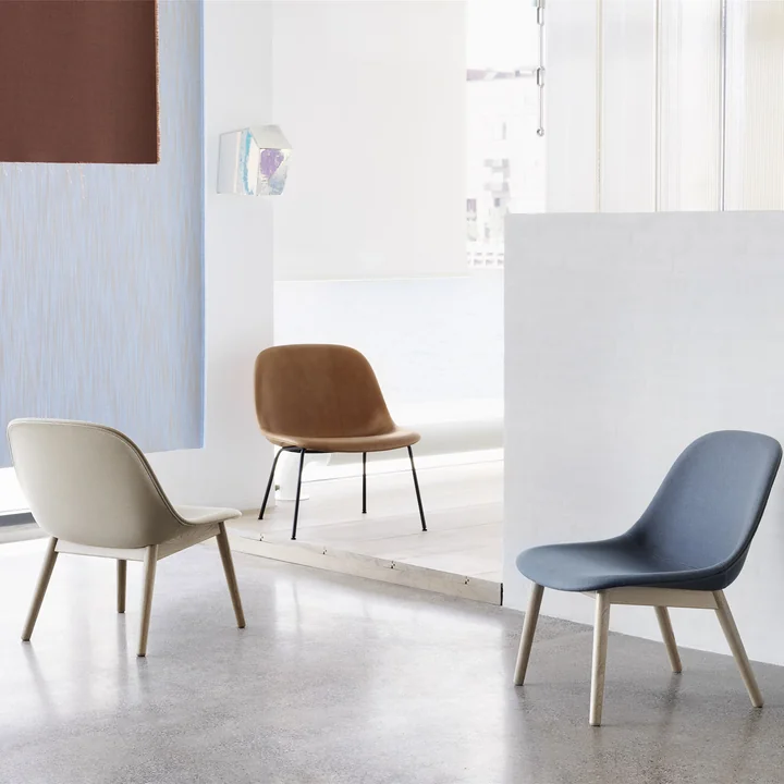 Fiber Lounge Chair de Muuto en différentes variantes