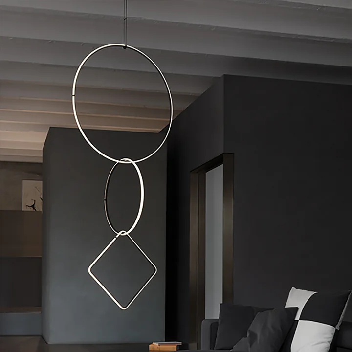 Lampe suspendue Arrangements de Flos - combinaison de différentes formes