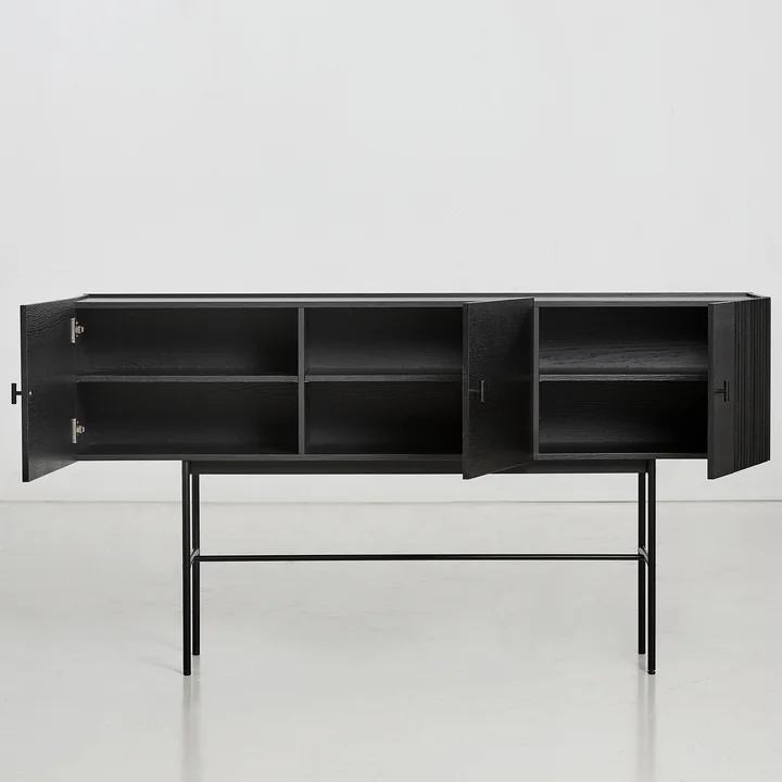 Array Sideboard 180 cm de Woud en noir