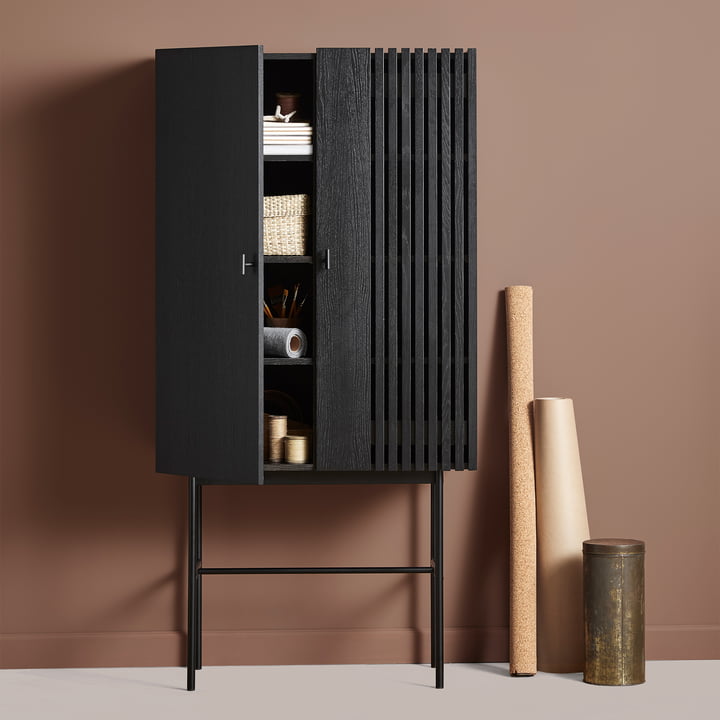 Array Highboard 80 cm en noir de Woud