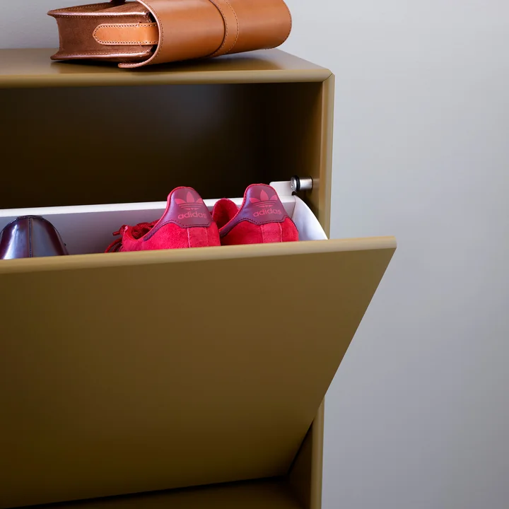 Armoire à chaussures en cuir de Montana