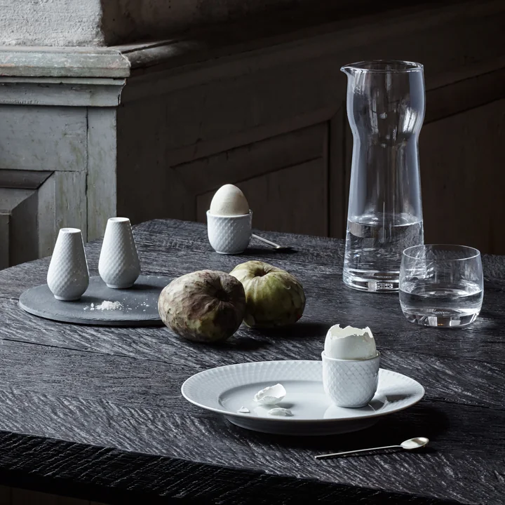 Rhombe Coquetier de Lyngby Porcelæn