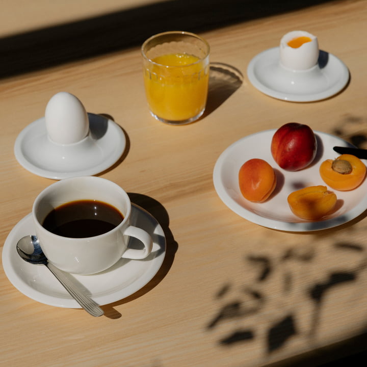 Verre à boire Raami avec vaisselle Raami en blanc de Iittala