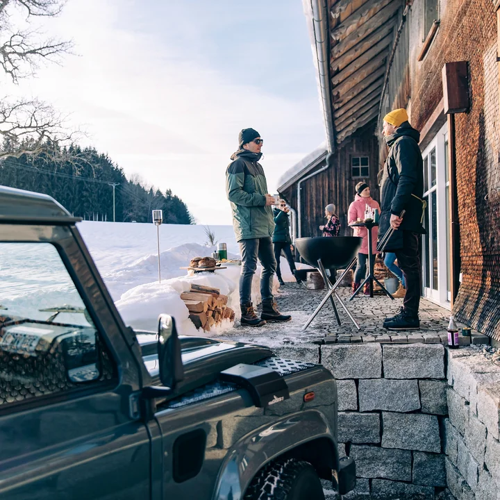 Bowl Coupe à feu avec trépied de höfats