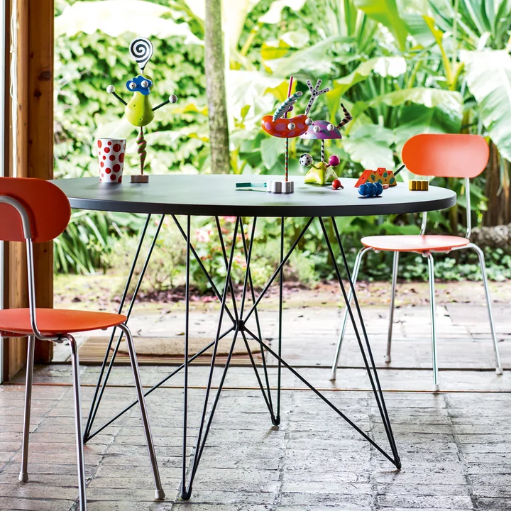 Chaise Mariolina de Magis en orange