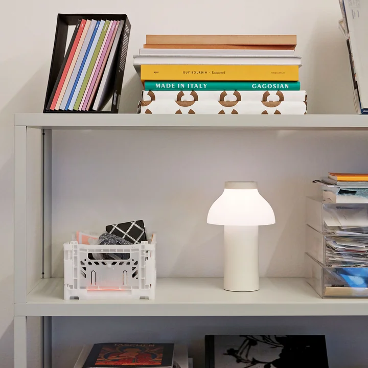 PC Portable LED Luminaire de HAY en blanc crème (RAL 9010)