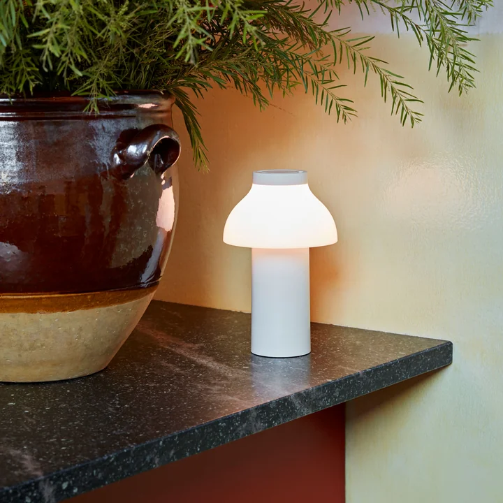 PC Portable LED Luminaire de HAY en blanc crème (RAL 9010)