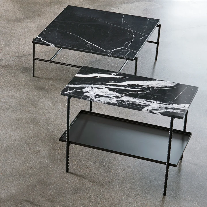 Rebar Coffee Table avec Rebar Table d'appoint de HAY