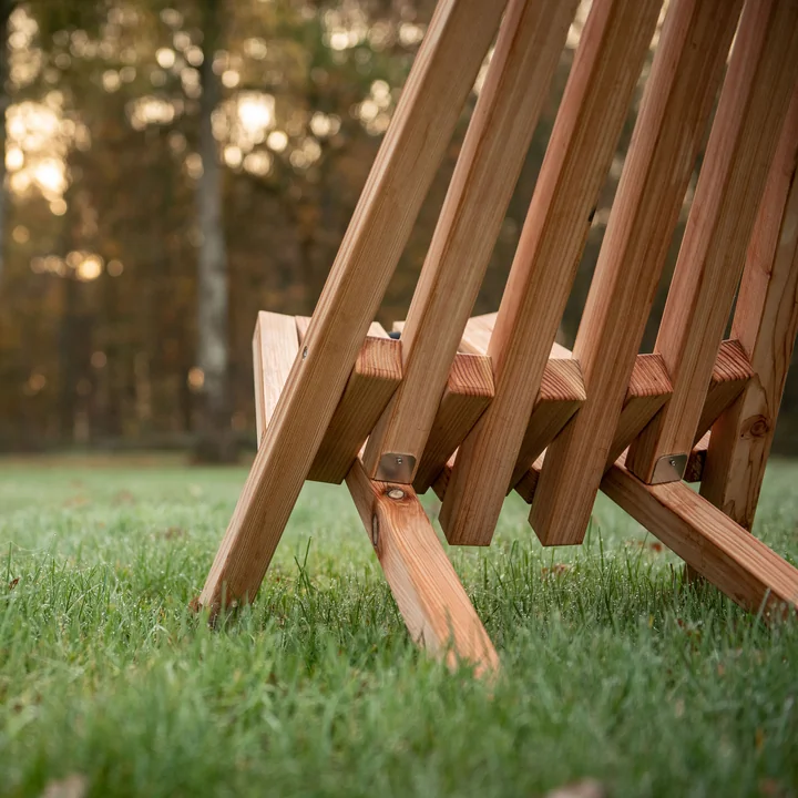 Fieldchair de Weltevree installés dans le jardin