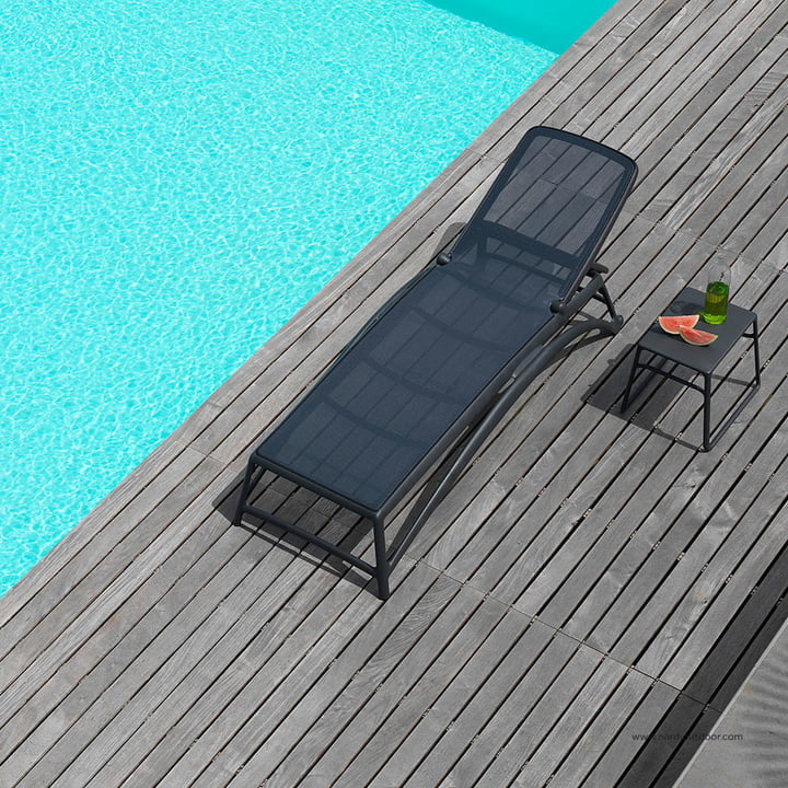 Atlantico Outdoor Chaise longue de Nardi la piscine