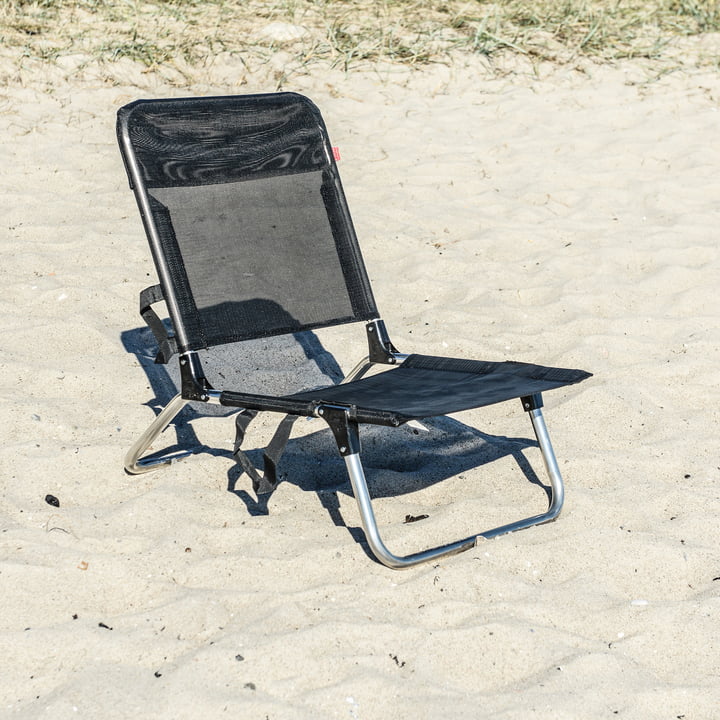 Quick Chaise de plage de Fiam en noir