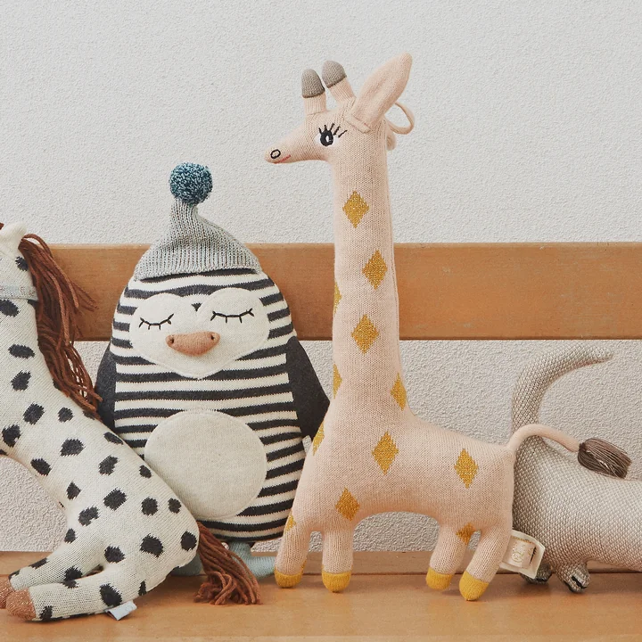 Doudous tricotés de OYOY