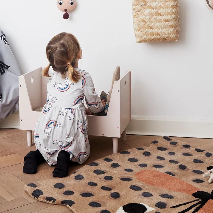 Tapis pour enfants Léopard 84 x 94 cm de OYOY