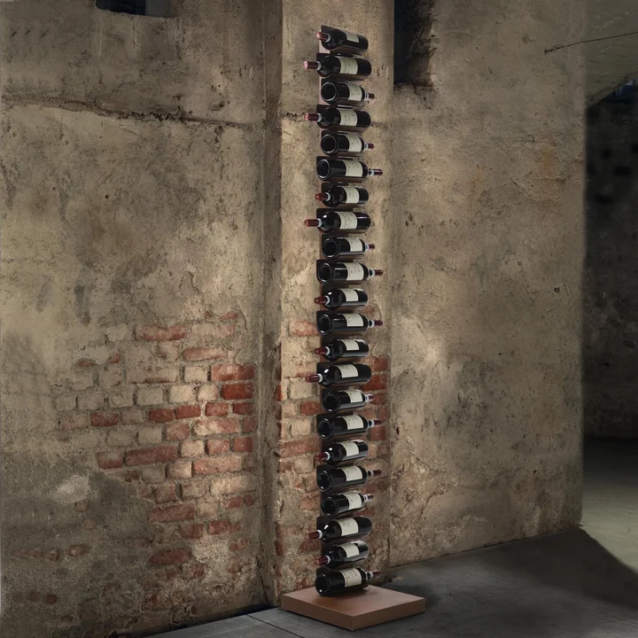 Ptolomeo Vino Étagère sur pied, H 213 cm en blanc de Opinion Ciatti