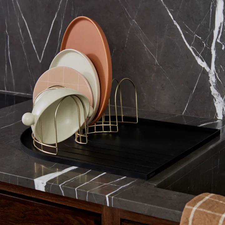 Égouttoir avec tapis d'égouttage de OYOY la cuisine