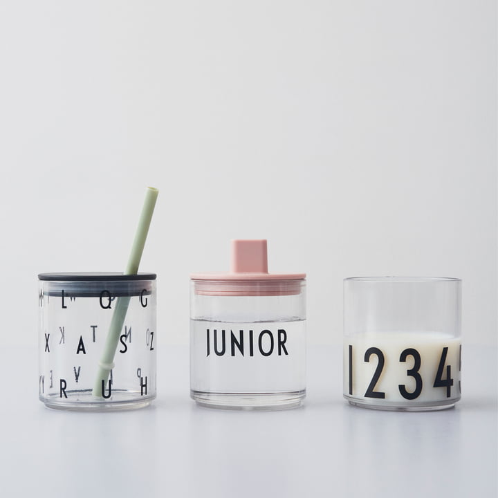 Verre personnel AJ Kids avec accessoires de Design Letters