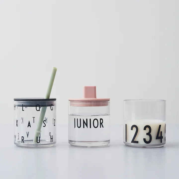 Verre personnel AJ Kids avec accessoires de Design Letters
