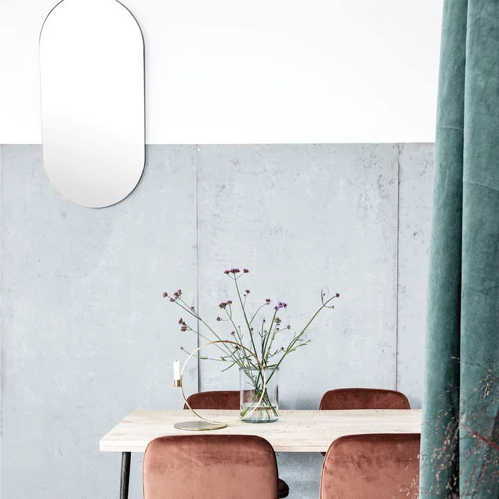 Walls Miroir Ovale 50 x 100 cm de House Doctor