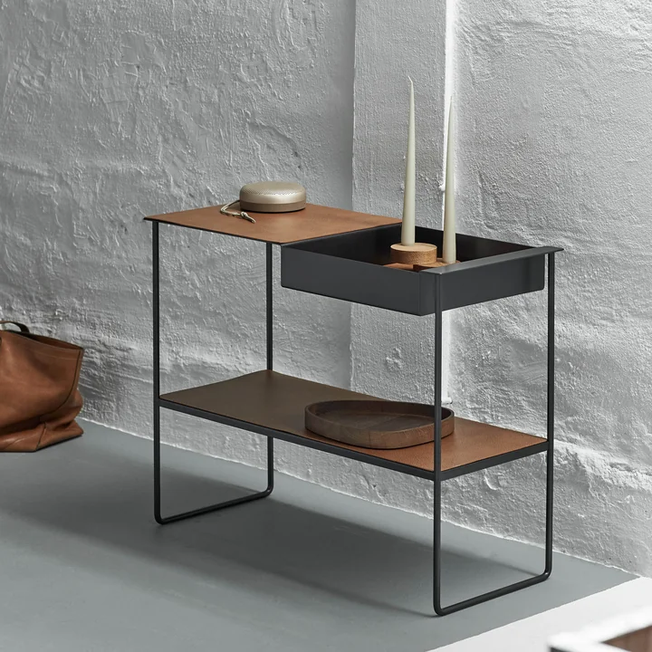 Table console avec plateau de Lind DNA