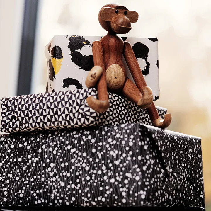 Singe en bois de Kay Bojesen