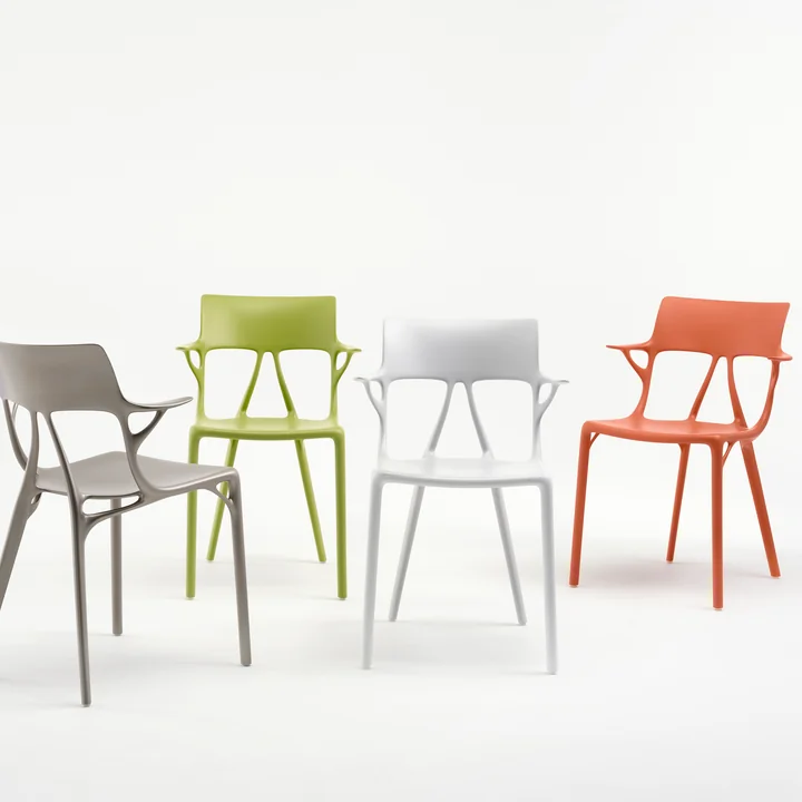 Chaise AI de Kartell en différentes couleurs