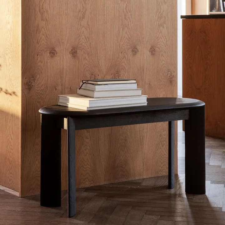 Bevel Banc, 90 x 35 cm, Chêne noir huilé de Ferm Living