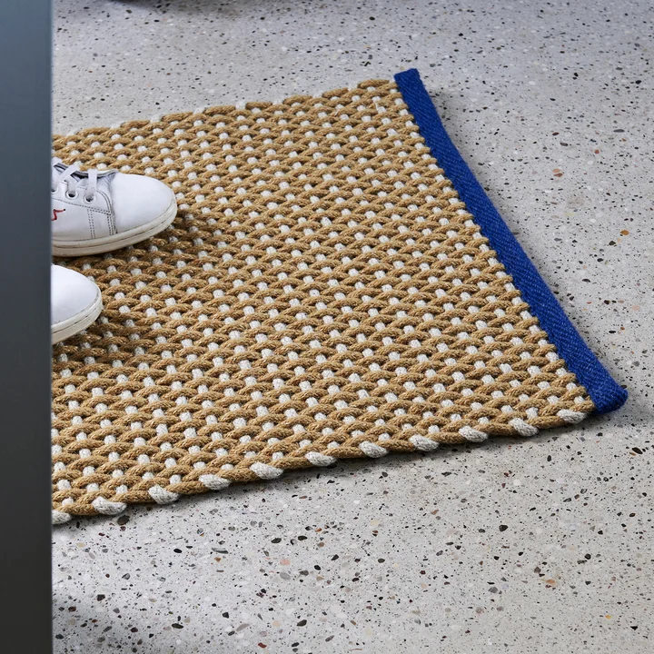 Paillasson, 50 x 70 cm, jaune de HAY