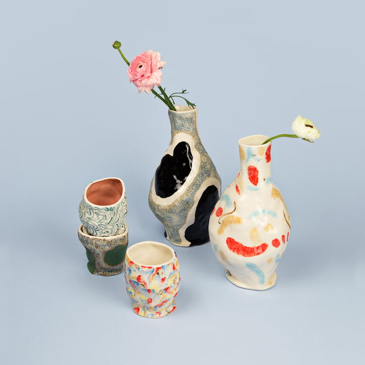 Jessica Hans Vases de Hay