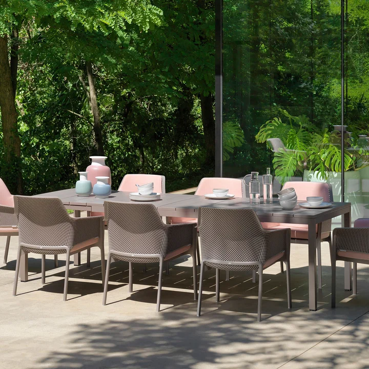 Table Rio de Nardi sur la terrasse