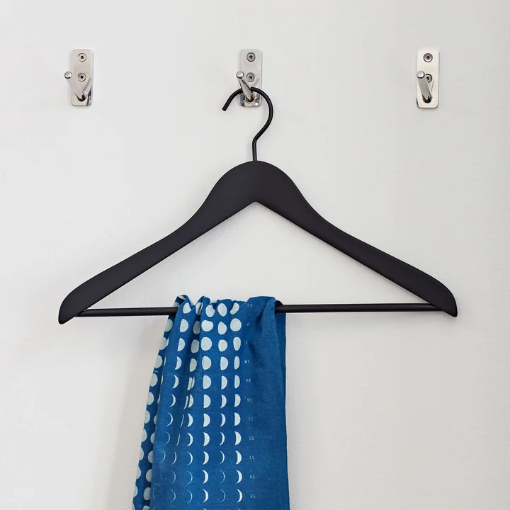 Soft Coat Slim Cintre avec entretoise de HAY en noir