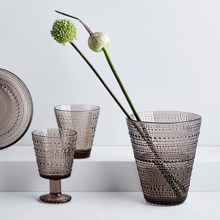 Kastehelmi Série de Iittala en lin