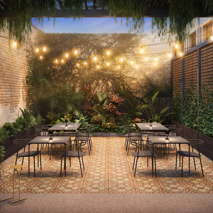 Novo Chaise et table de AYTM