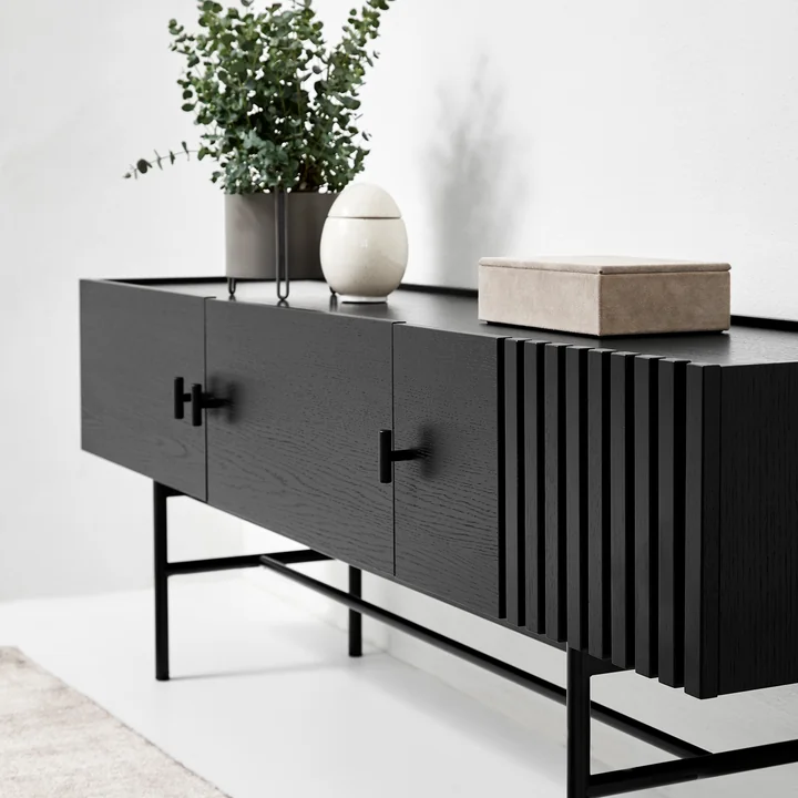Array Sideboard 150 cm de Woud en noir