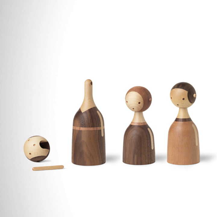 Kin Figurine en bois d'ArchitectMade