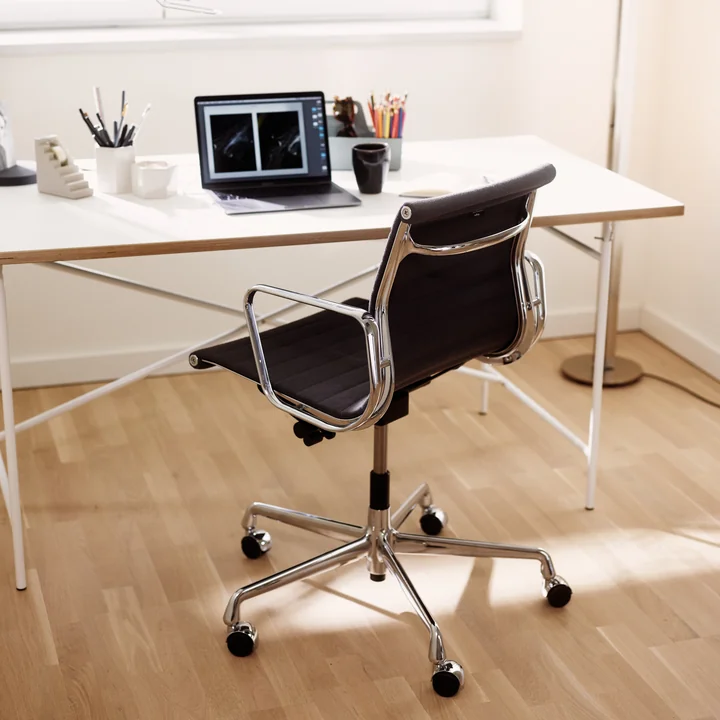 Vitra - Aluminium Group EA 117 Chaise de bureau, noir