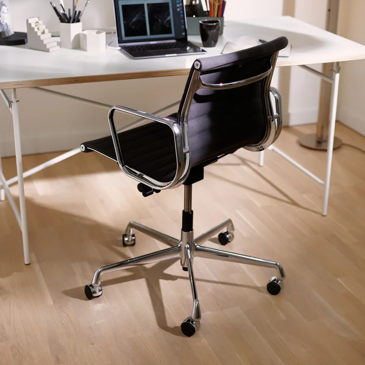 Vitra - Aluminium Group EA 117 Chaise de bureau, noir