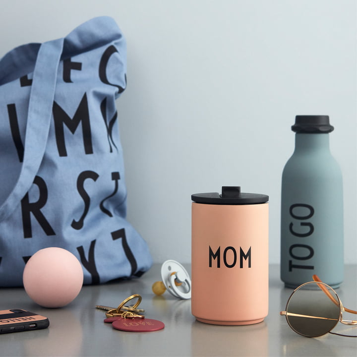 Thermo Cup et bouteille d'eau de Design Letters