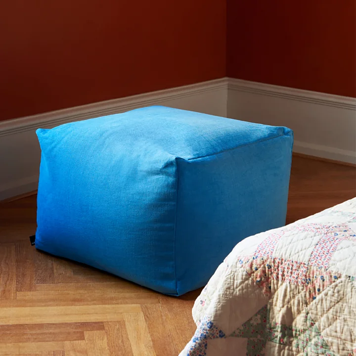 Varer Pouf de HAY Dans persian blue
