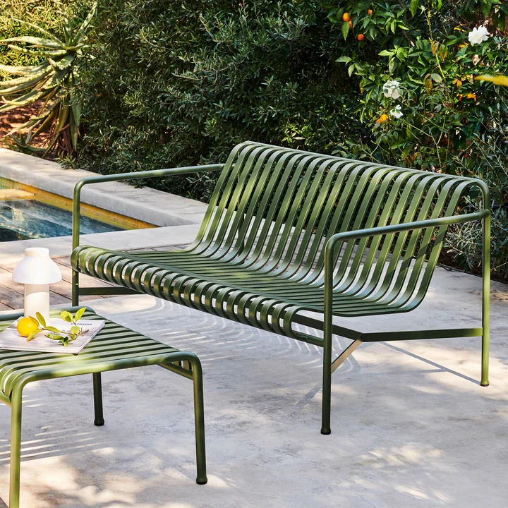 Palissade - Canapé de HAY en olive