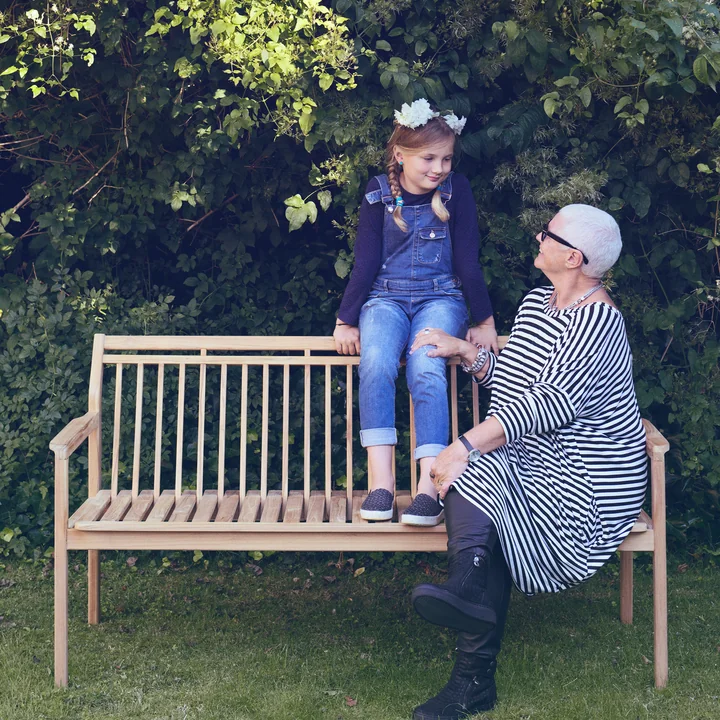 Banc de jardin avec dossier de FDB Møbler