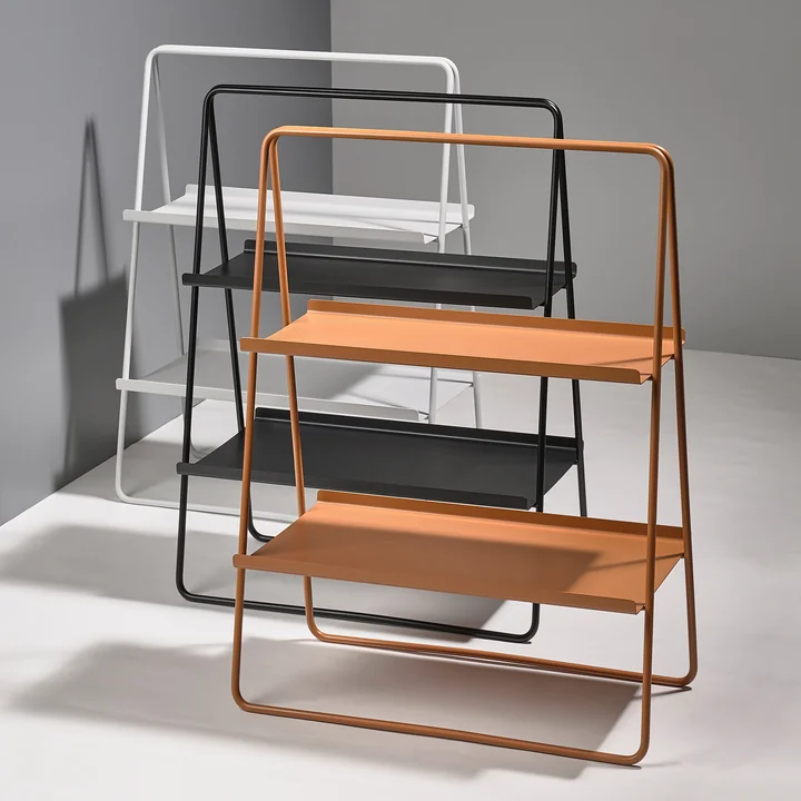 A-Table de Zone Denmark en ambre, blanc, noir