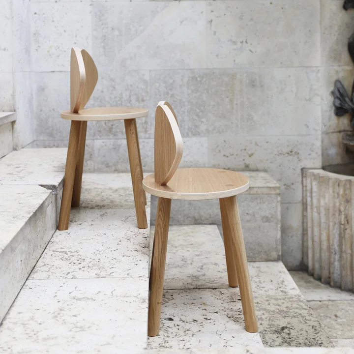 Mouse Chaise pour enfant et Mouse Chaise Junior de Nofred