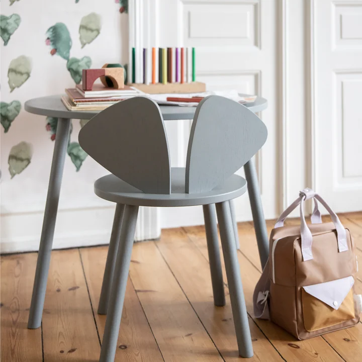 Mouse School Set de Nofred en gris