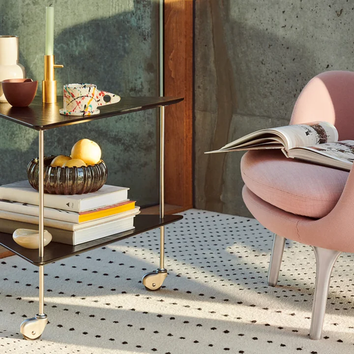 AJ Trolley Table d'appoint de Fritz Hansen